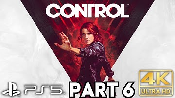 Threshold | Control Gameplay Walkthrough Part 6 | PS5 PS4 Games | 4K HDR | No Commentary Gaming