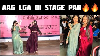 School Farewell dance performance ❤️| last performance on this stage🥺 | Pooja bhatt | Tanisha nagar