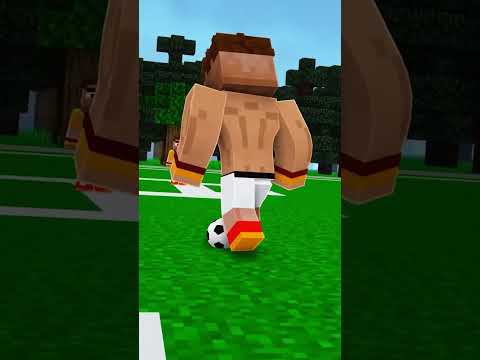 Futbolcu Arda Gol Atıyor ⚽️🔥 - Minecraft #shorts