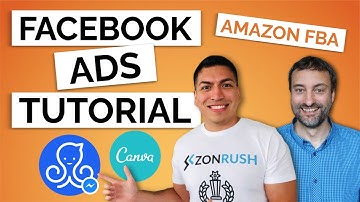 Create Facebook Ads for Amazon FBA Using ManyChat Rebate Flow and Canva