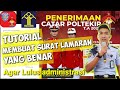 CONTOH SURAT LAMARAN POLTEKIP POLTEKIM CPNS KEMENKUMHAM | PERSYARATAN MENDAFTAR POLTEKIP POLTEKIM