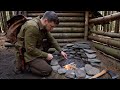 Building a Wodden House in the middle of jungle (ASMR)