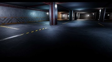 Making of Parking Lot 3ds max Unreal engine tutorial final part