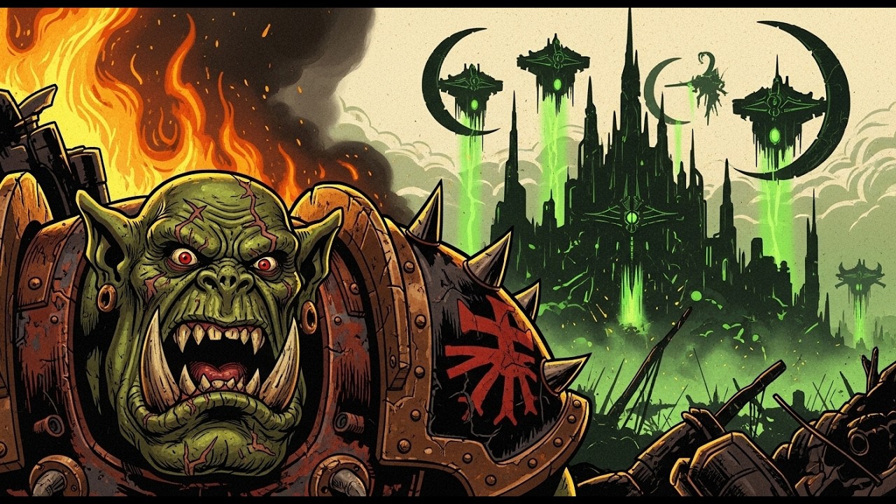Why Orks Avoid Necron Crown Worlds in Warhammer 40K