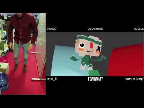 Tearaway animation Progression Reel