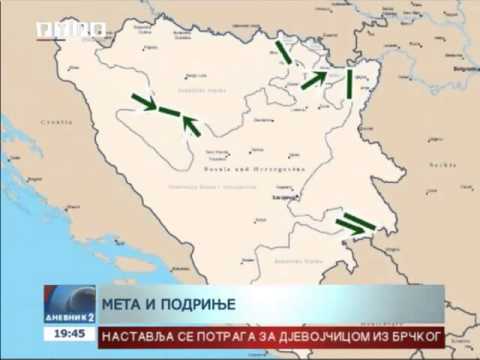 Objavljena karta BiH sa planom napada na Srpsku