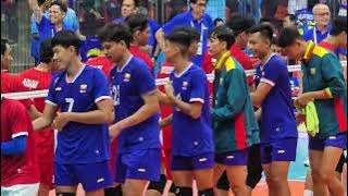 MEN'S VOLLEYBALL SEA GAMES 33: PHILLIPPINES VS MYANMAR. LAST POINTS &  ATHLETES  GREET FILIPINO FANS