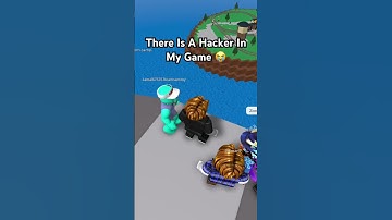 There Is A Hacker In My Game 😭 #shorts #gaming #shortvideos #robloxedit #roblox
