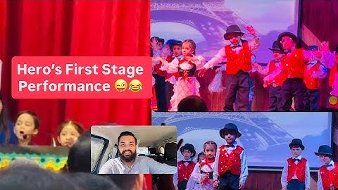 Hero’s First Stage Performance 😍❤️👫🏼 || Excited And Nervous 😂😂 @TravelingChora 