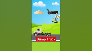 Dump Truck Loading Sand - Heavy Equipment in Action! #dumptruck #truck