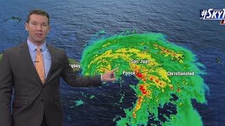 Hurricane Fiona makes landfall in Puerto Rico