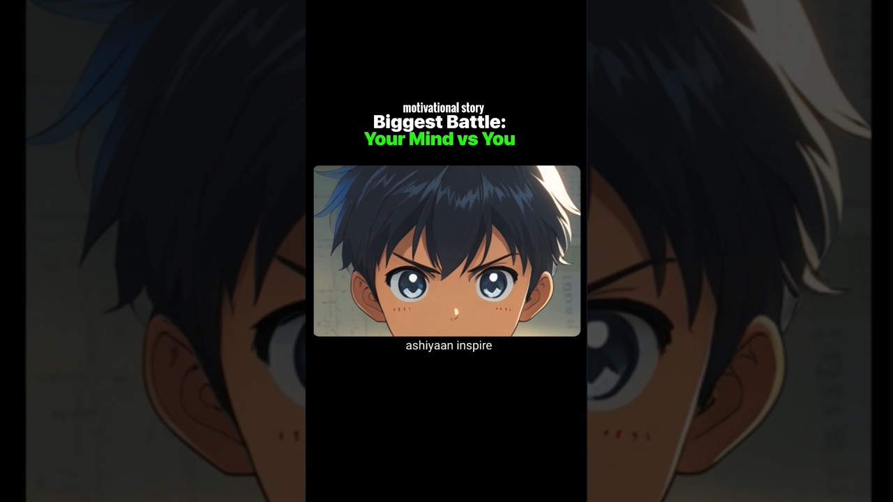 Self Doubt vs Self Belief | Real Fight Inside You | Ashiyaan inspire 