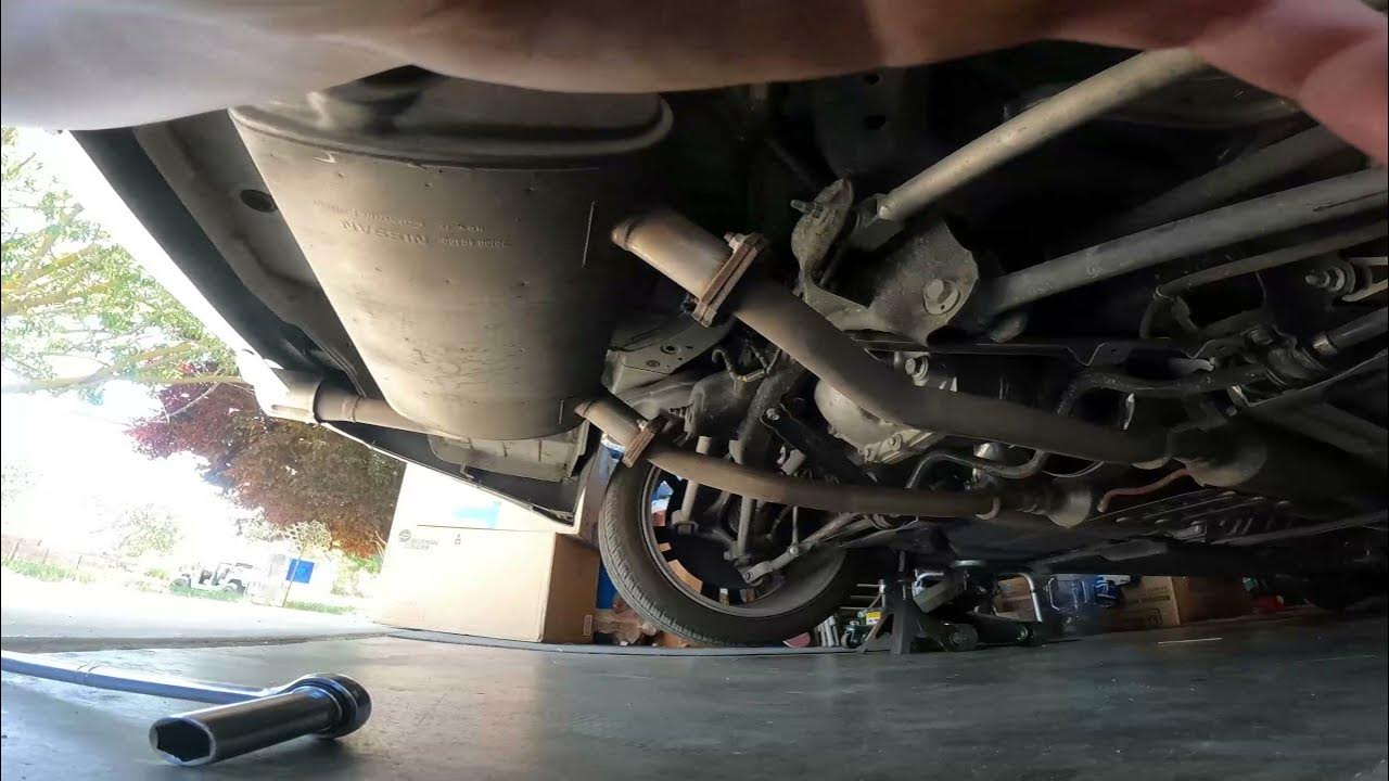 Q50 REV9 Axleback Exhaust Install YouTube