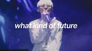 woozi (seventeen) - what kind of future | english lyrics