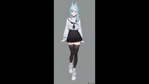 【Live2D】Walking animation