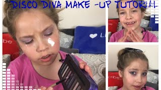 DISCO DIVA Make up for BEGINNERS You Tube Tutorial
