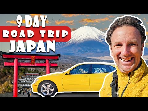 9 Day JAPAN ROAD TRIP to Izu Peninsula, Mt. Fuji & Tokyo