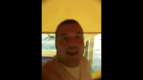 Bounce house with daddy