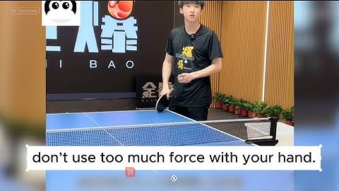 Ex- Chinese National Team Player Teaches You How to Serve Long Backspin  to Dominate Amateur Matchs
