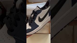 These are my FAVORITE GolfShoes. They are so comfortable. AirJordan1LowG Nike NikeGolf Unboxing