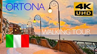 Italy! Ortona Walking Tour  4K