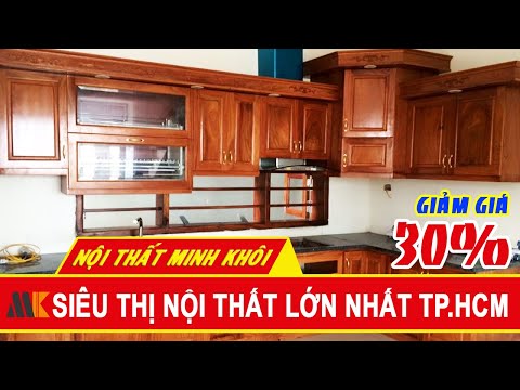 Video Tủ bếp cổ điển cực đẹp - nội thất Minh Khôi - youtube