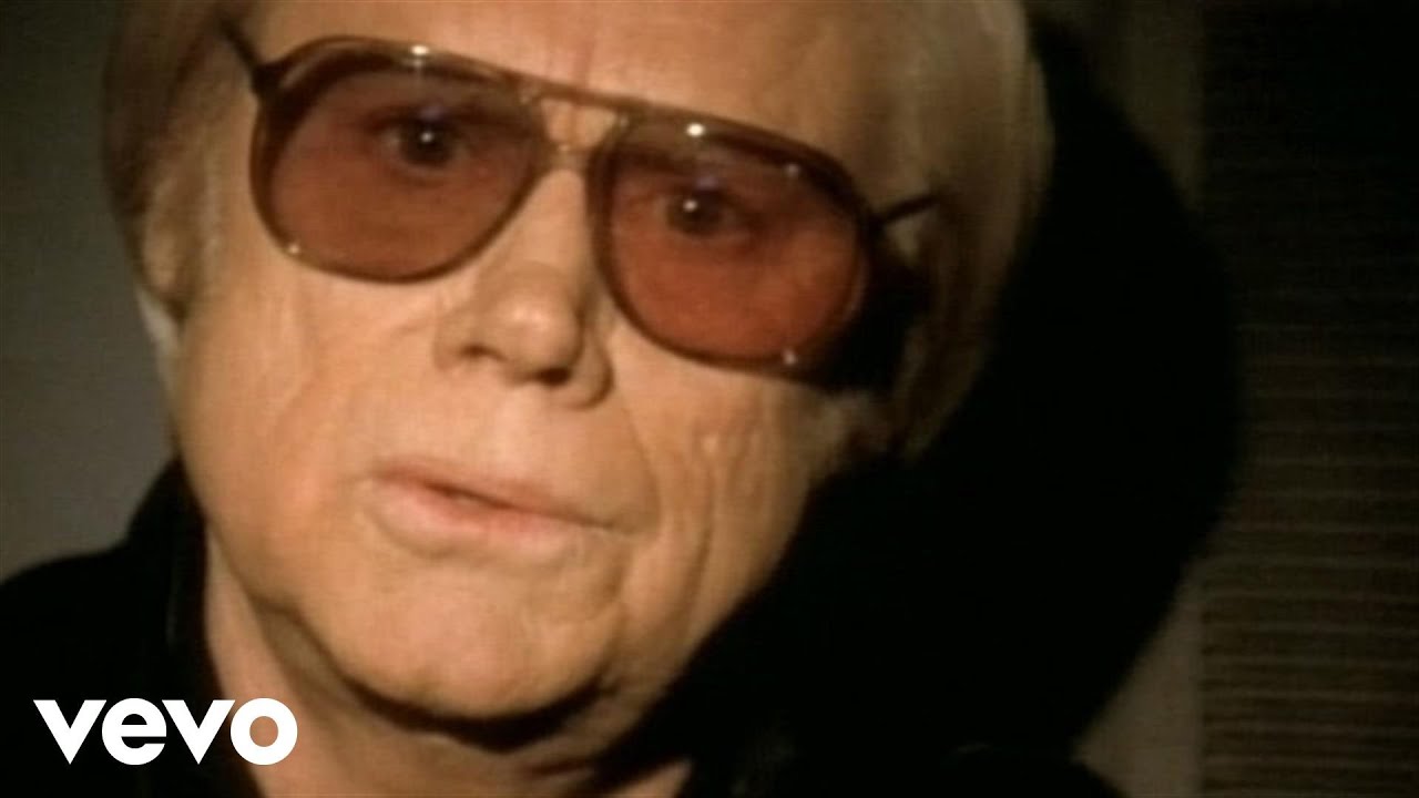 George Jones - Wild Irish Rose (Closed Captioned)