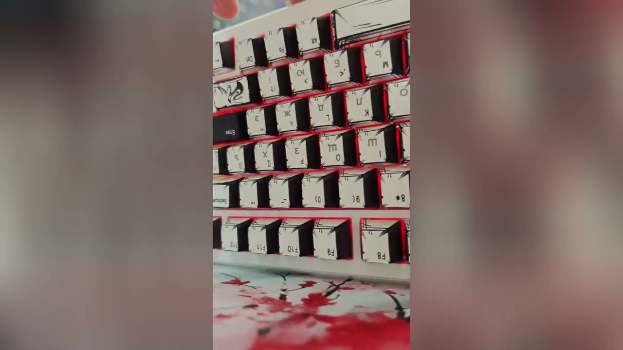 ATTACK SHARK X82HE PRO – КЛАВА С MAGNETIC SWITCH, RAPID TRIGGER И КЕЙКАПАМИ В СТИЛЕ КОМИКСА!