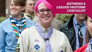 Leaders and Network Scout Uniform Checklist