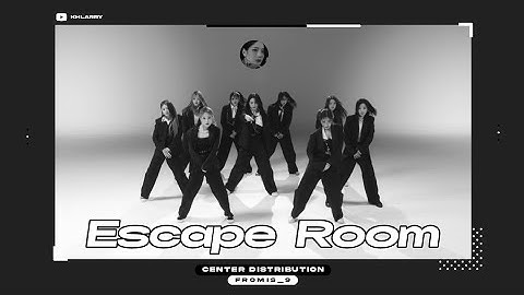 fromis_9 "ESCAPE ROOM" - Center Distribution