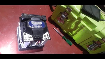 UNIWAY Splice machine ||Optical Fiber  UW 85H SPLICE MACHINE