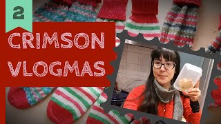 CRIMSON VLOGMAS 2: Fun with Amaryllis, Tea and Cake