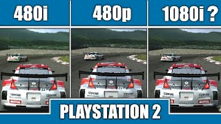 Gran Turismo 4 Ps2 480I Vs 480P Vs 1080I? Does It Really Run In 1080I? Which Mode Is The Best?