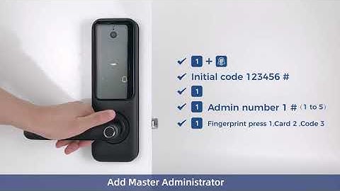 Keypad Program Guide for Nyboer H3B PRO Video Smart Lock