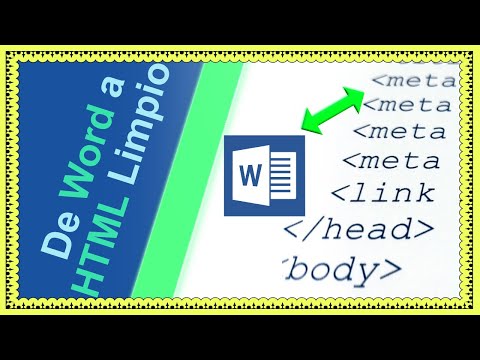 💎🔥 Como Convertir un Archivo Word a HTML | Convertir Word a HTML 🔥💎