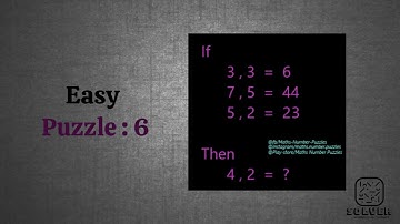 Easy Level - Puzzle 6 - Solutions - Math Number Puzzles - Puzzle Games - Solver by JT