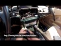 BMW e60 5 series AUX cable install on DSC slot area