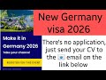 Germany job fair 2026 ,your opportunity to live and work in Germany is finally here