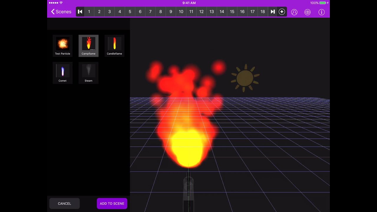 Iyan 3D v5 Particle Effects - Camp Fire - YouTube