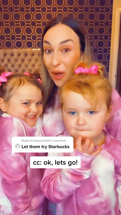 Twins Try STARBUCKS for the 1st time!! #starbucks #starbies #garzacrew