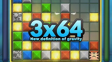 3x64 | Gravity-Based Block-Matching Puzzler