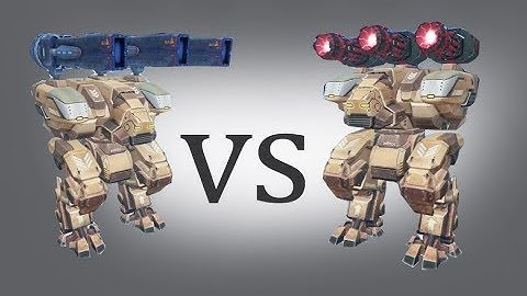 Fury (Flux) vs Fury (zeus) Test | War Robots