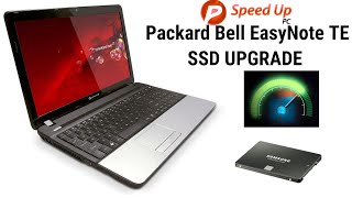 løst mikrocomputer strand Packard Bell EasyNote TE SSD Upgrade - YouTube