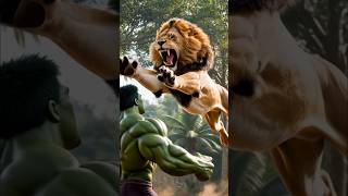 Hulk Vs Lion The Ultimate Jungle Fight