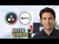 Como Editar Vídeos no DaVinci Resolve - Guia para Iniciantes 2026