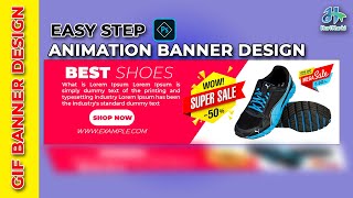 Making Animated GIF Banner Design | Simple step | Photoshop CS6