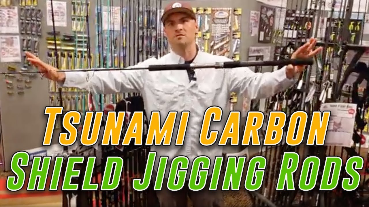 Tsunami Carbon Shield Jigging Rod First Look - Tuna Jigging Rod