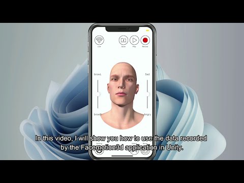 How to use recorded data in Facemotion3d with Unity