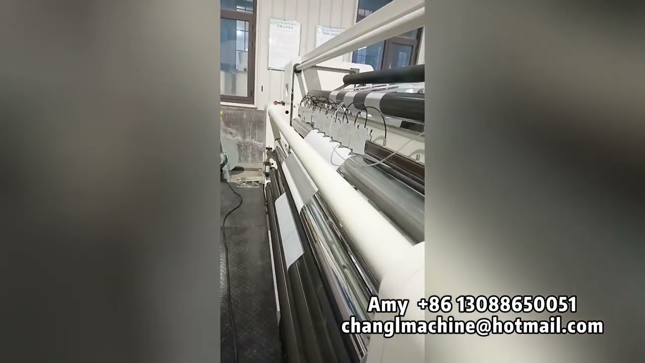 3000mm High Speed Slitting and Rewinding Machine CLFQ-W with Shaftless Unwind