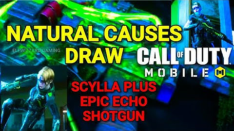 *NEW* ECHO SHOTGUN PLUS NEW SOLDIER SCYLLA *NATURAL CAUSES LUCKY DRAW COD MOBILE *CALL OF DUTY*